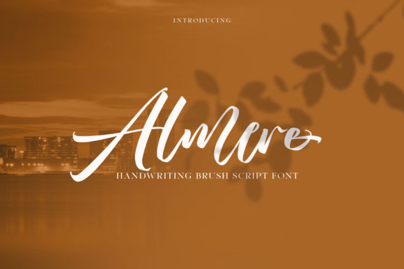 Almere Font: Elegant Script for Crafters