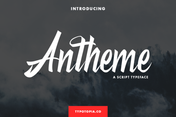 Antheme Review: A Script Font with Real Brand Potential