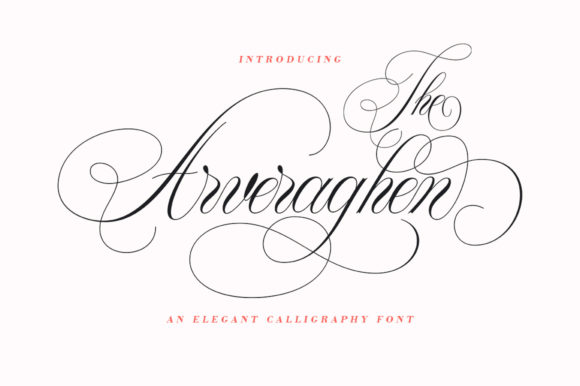 Arveraghen: A Delicate Handwritten Font for Web Design