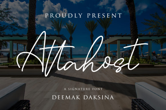 Attahost: A Timeless Script Font for Web Design