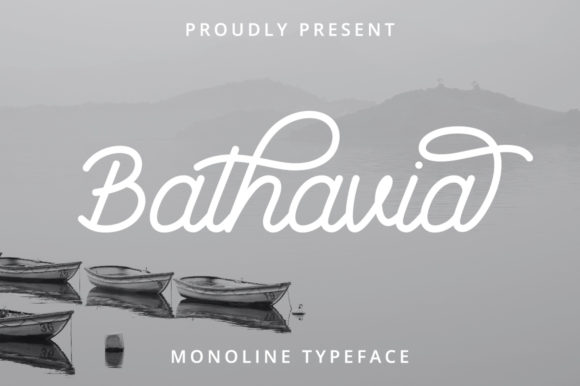 Bathavia: An Elegant Handwritten Font for Editorial Design