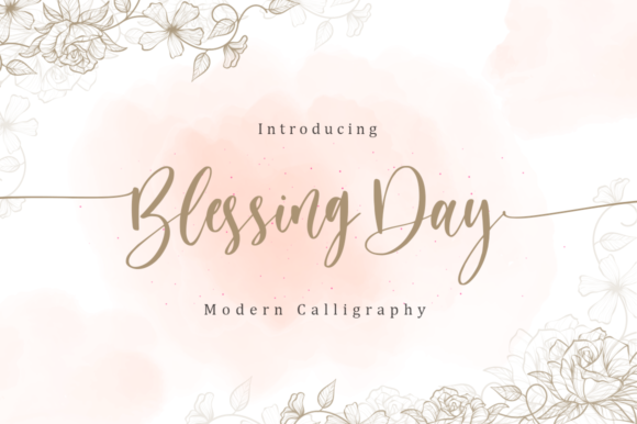 Blessing Day Font for Stronger Brand Identity