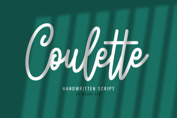 Coulette Font Review: A Timeless Script for Brand Identity