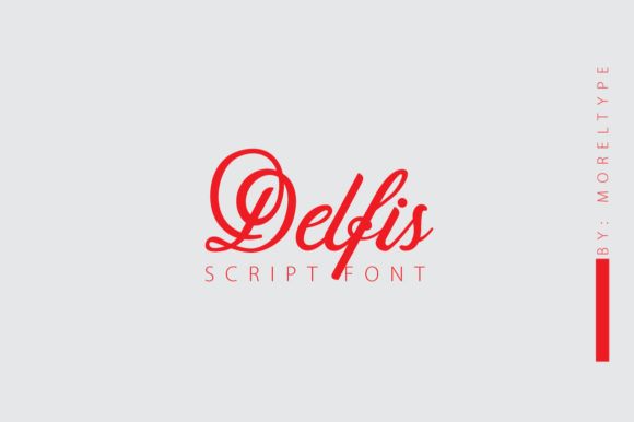 Delfis: An Elegant Script Font for Modern Branding