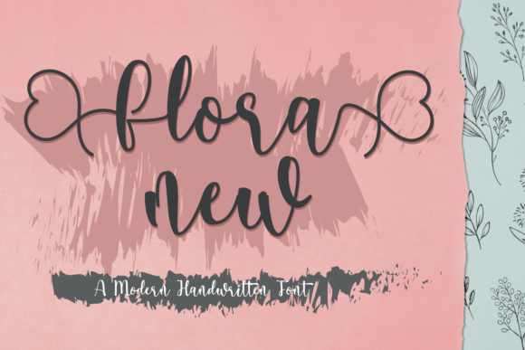 Flora Font: Elegant Script for Handmade Brands