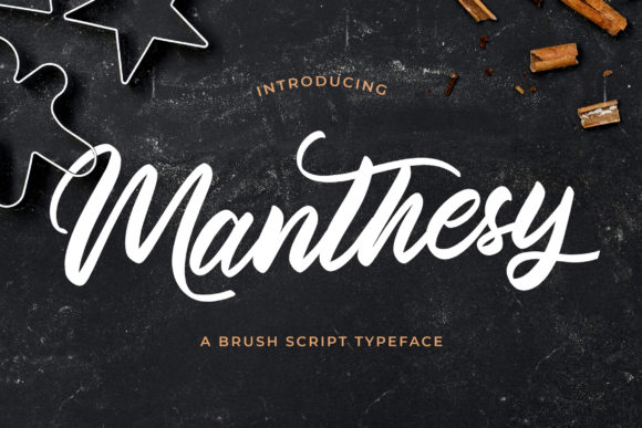 Manthesy: The Handwritten Font for Makers