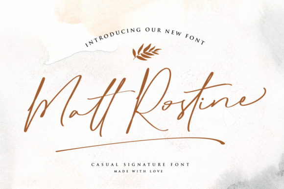 Matt Rostine Font: Elevate Your Campaign Visuals