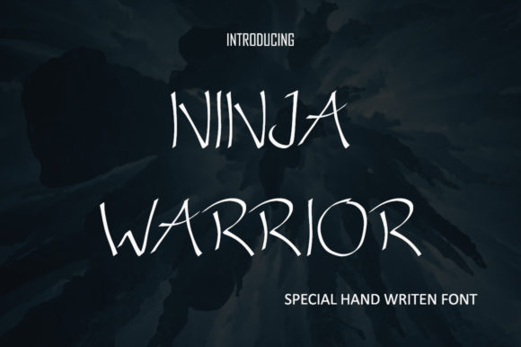 Ninja Warrior Font: Elevating Web Design with Handwritten Style