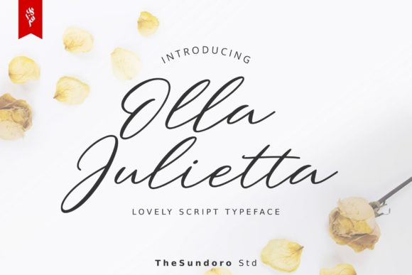 Olla Julietta: A Refined Script Font for Editorial Design