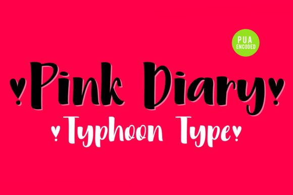 Pink Diary: A Script Font for Modern Marketers
