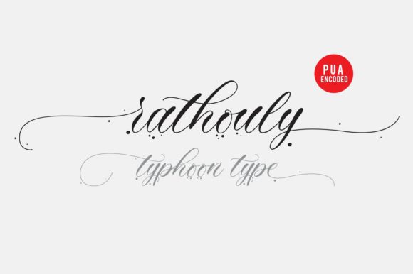 Rathouly: The Script Font That Elevates Brand Identity