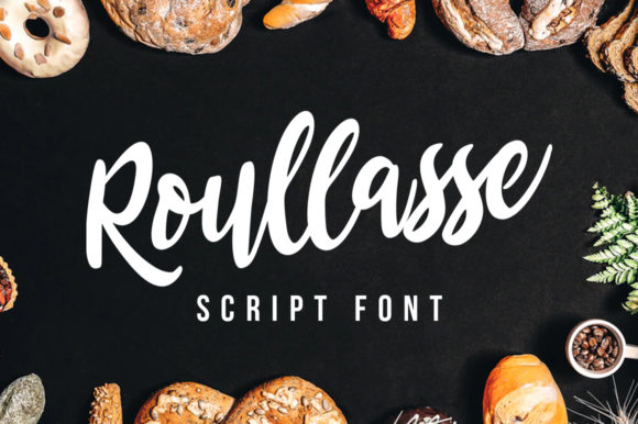 Roullasse: A Handwritten Font for Editorial Design