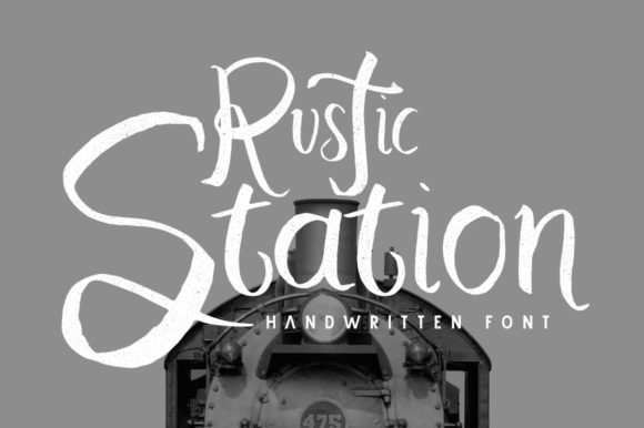 Rustic Station: A Quirky Handwritten Font for Brands