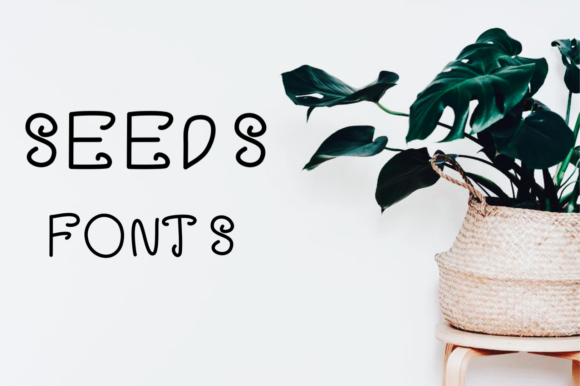 Seeds Typeface: A Joyful Handwritten Font for Editorial Design