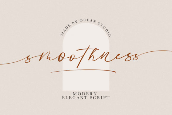 Smoothness: The Script Font for Scroll-Stopping Designs