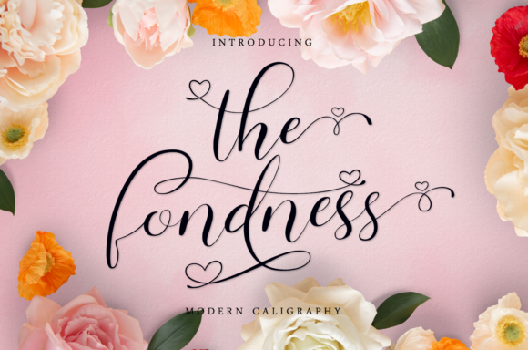 The Fondness Typeface for Clear Campaigns