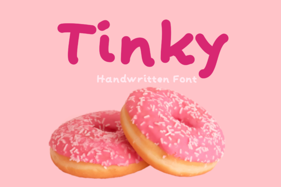 Tinky: A Chunky Handwritten Font for Editorial Design
