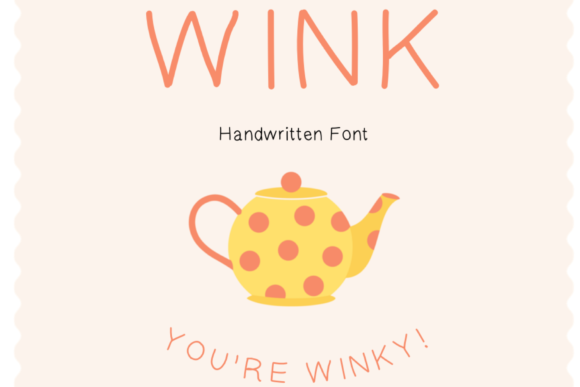 Wink Font: Elevating Web Design with Handwritten Elegance