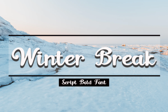 Winter Break: A Handwritten Font for Brand Identity